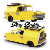 Only Fools And Horses 3 Wheeled Van Model Building Blocks DIY Assembly Bricks Only Fools And Horses Building Blocks